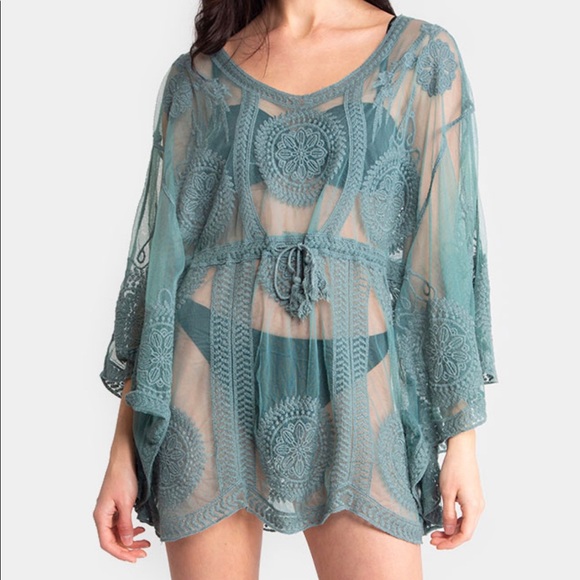 Mint Beach Cover Up - Picture 3 of 3